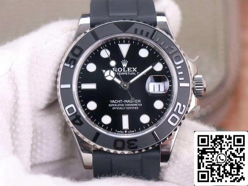 ساعة رولكس يخت ماستر M226659-0002 1:1 أفضل إصدار VS Factory Black مينا سويسرية ETA3235