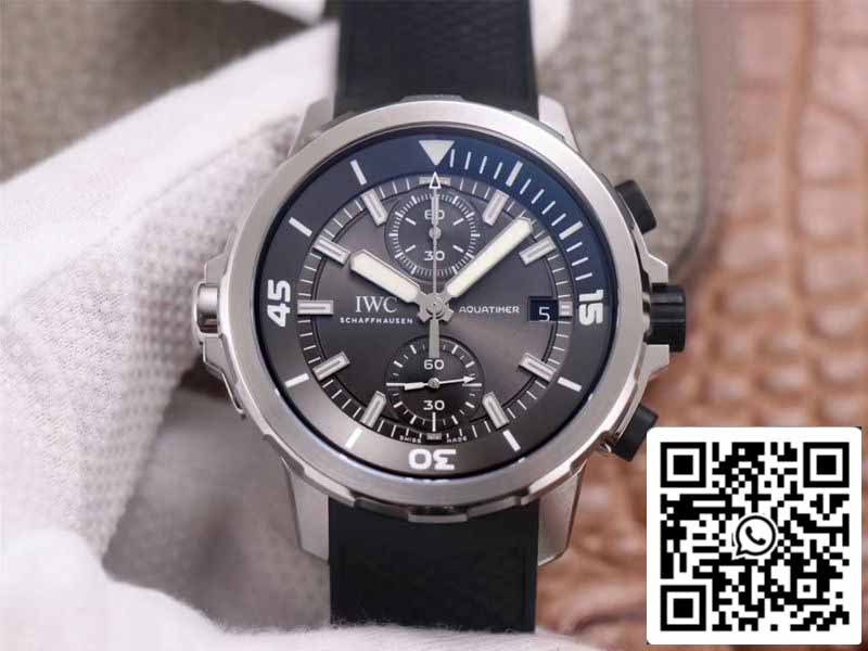 IWC Aquatimer IW379506 1:1 Melhor Edição V6 Mostrador Cinza de Fábrica Suíço ETA7750