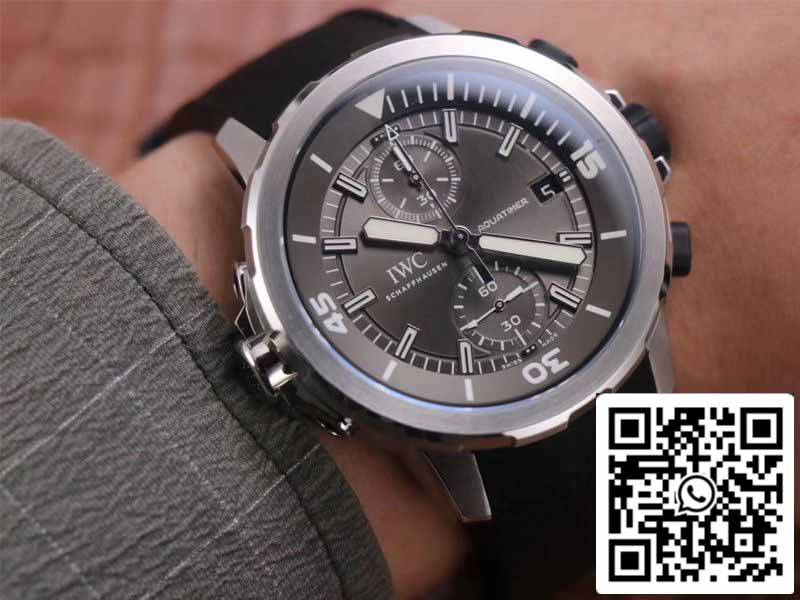 IWC Aquatimer IW379506 1:1 Melhor Edição V6 Mostrador Cinza de Fábrica Suíço ETA7750