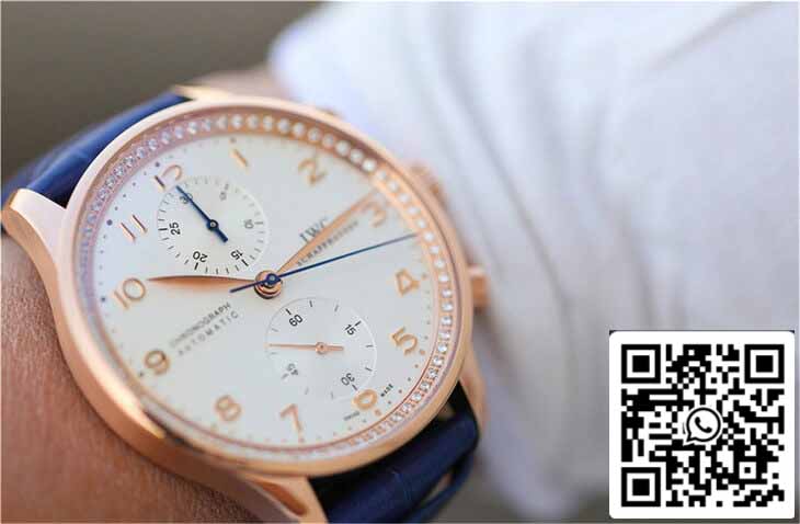 IWC Portuguese ZF Factory 1:1 Best Edition Pulseira Azul
