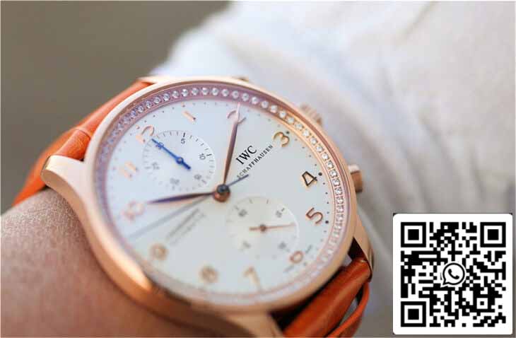 IWC Portuguese ZF Factory 1:1 Best Edition Pulseira Laranja