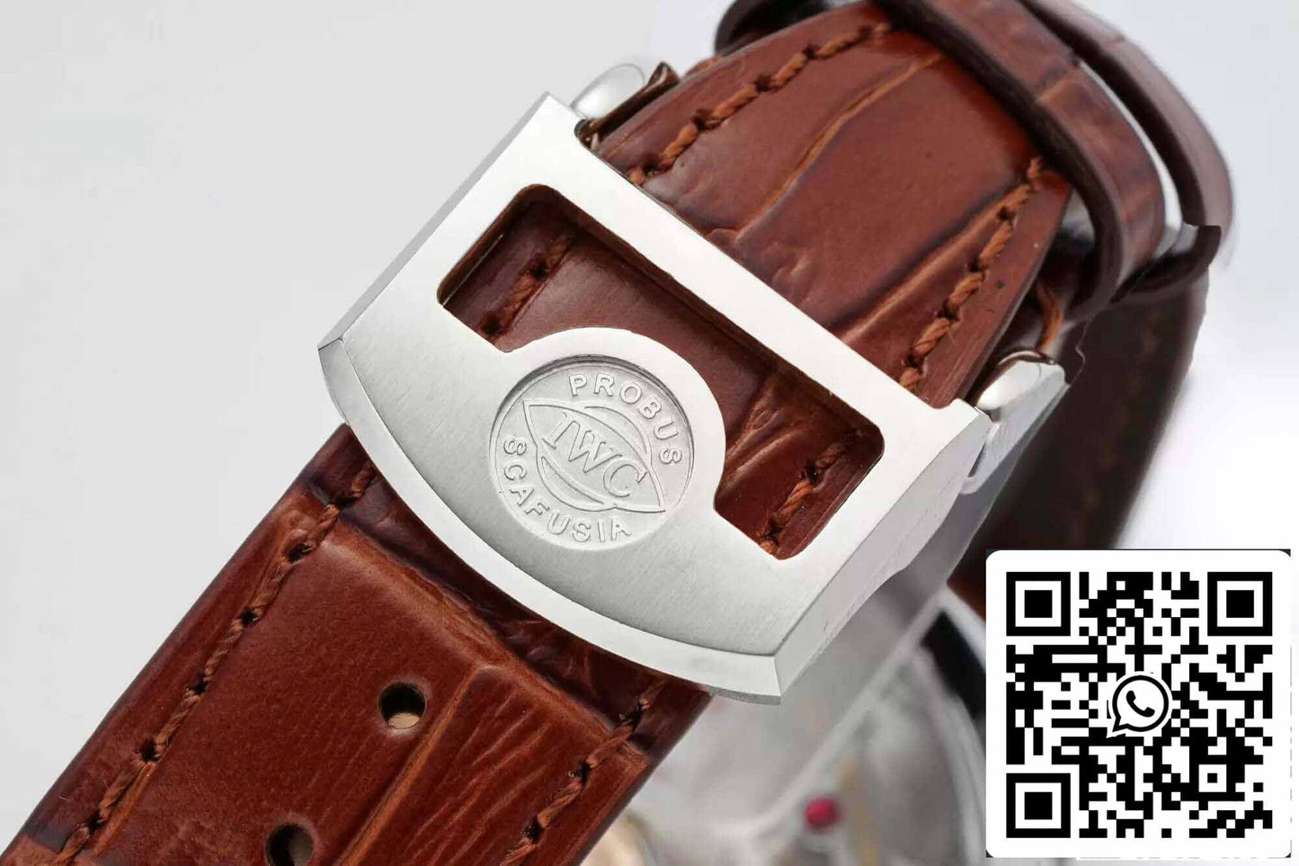 IWC Calendário Perpétuo Português IW503307 1:1 Melhor Edição APS Mostrador Branco de Fábrica