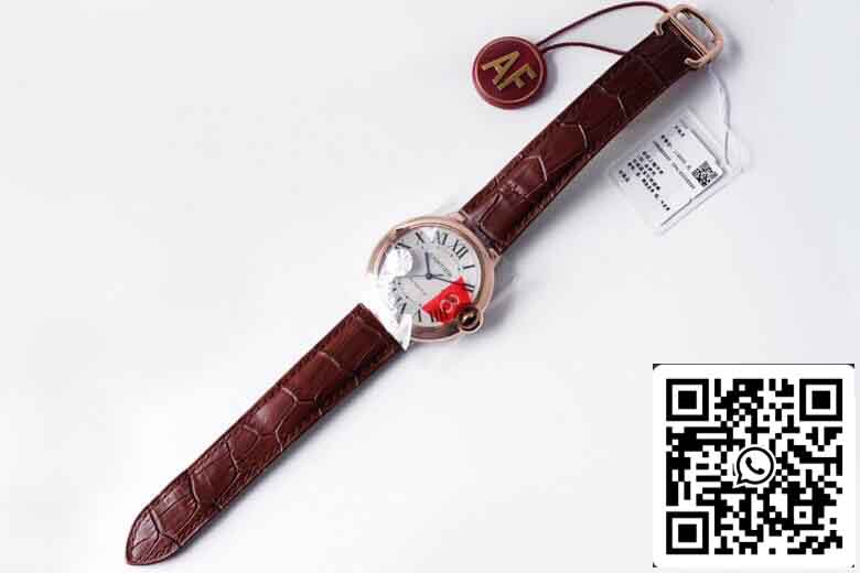 Réplica Ballon Bleu De Cartier 42MM WGBB0030 AF Factory Caixa em ouro rosa