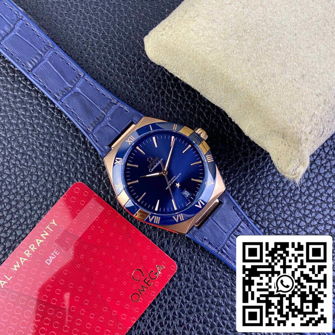 SBF Omega Constellation 131.63.41.21.03.001 1:1 Melhor Edição VS Moldura Cerâmica de Fábrica
