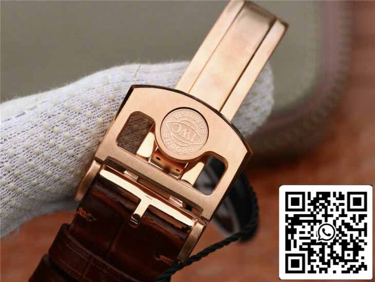 IWC Portuguese Tourbillon IW546302 1:1 Melhor Edição ZF Factory Mostrador Prata