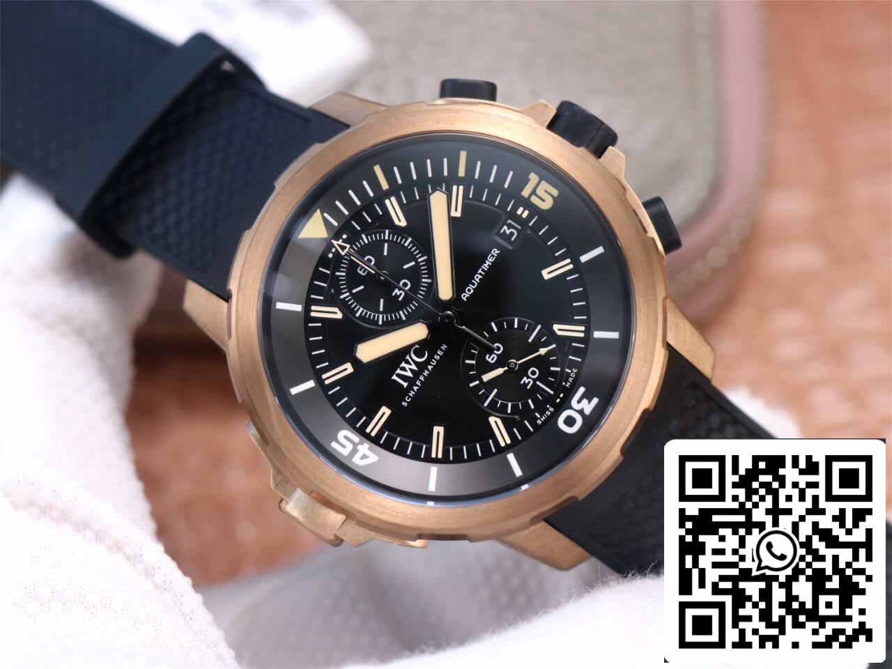 IWC Aquatimer Darwin Adventure Tour Edição Especial IW379503 1:1 Melhor Edição V6 Fábrica Bronze Liga