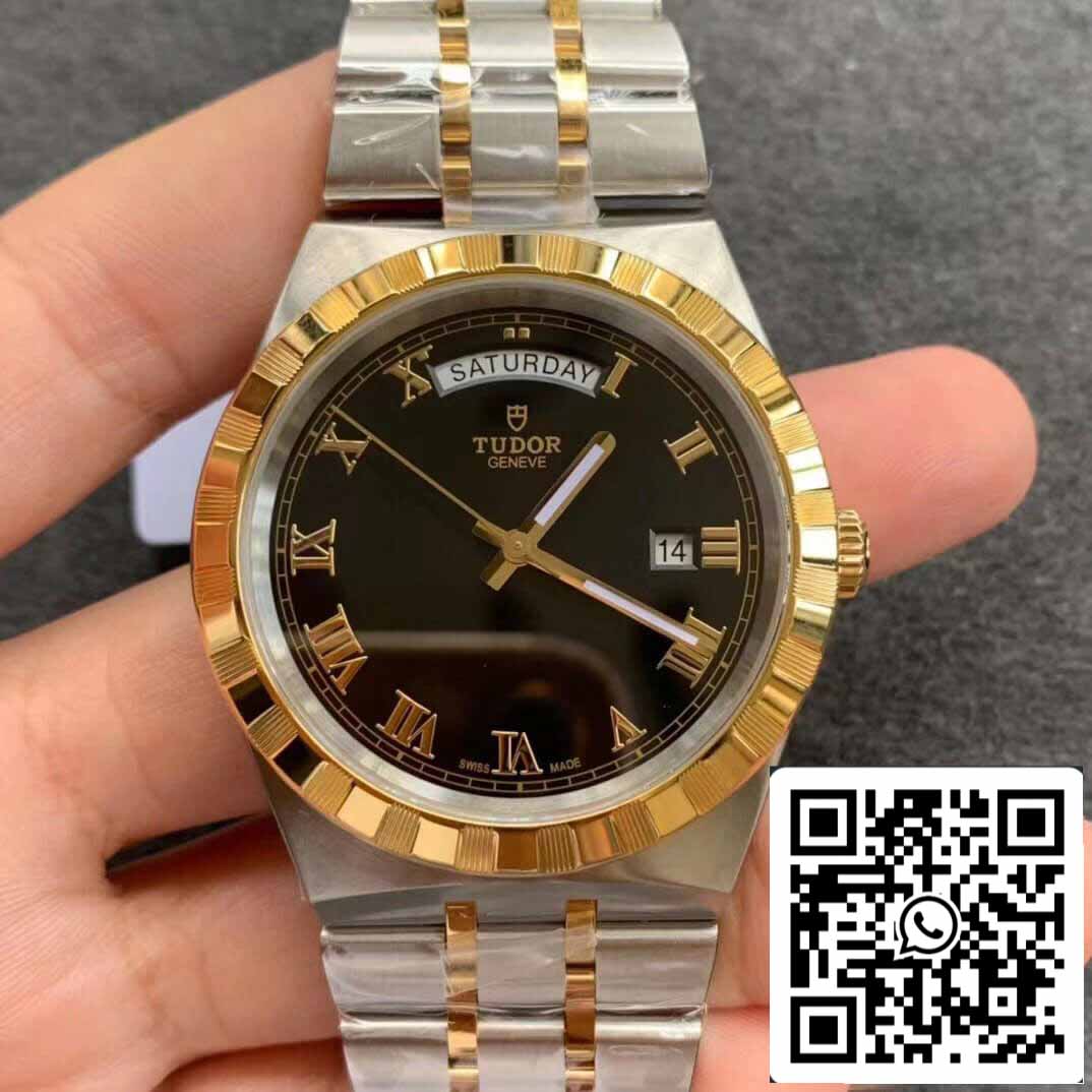 Réplica Tudor Royal M28603-0003 numeral romano Dial V7 Factory