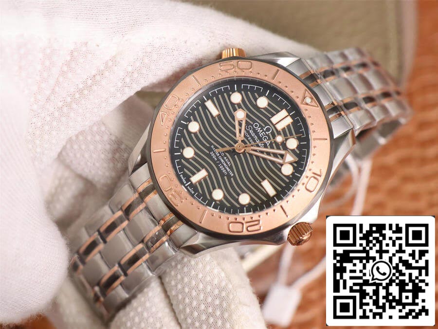أوميغا سيماستر دايفر 300M 210.60.42.20.99.001 1:1 أفضل إصدار OM Factory Titanium Metal