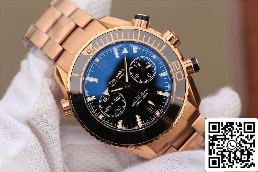 أوميغا سيماستر أوشن يونيفرس تايمنج 232.63.46 1:1 أفضل إصدار OM Factory Rose Gold