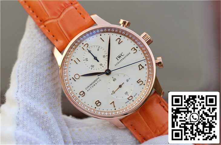 IWC Portuguese ZF Factory 1:1 Best Edition Pulseira Laranja