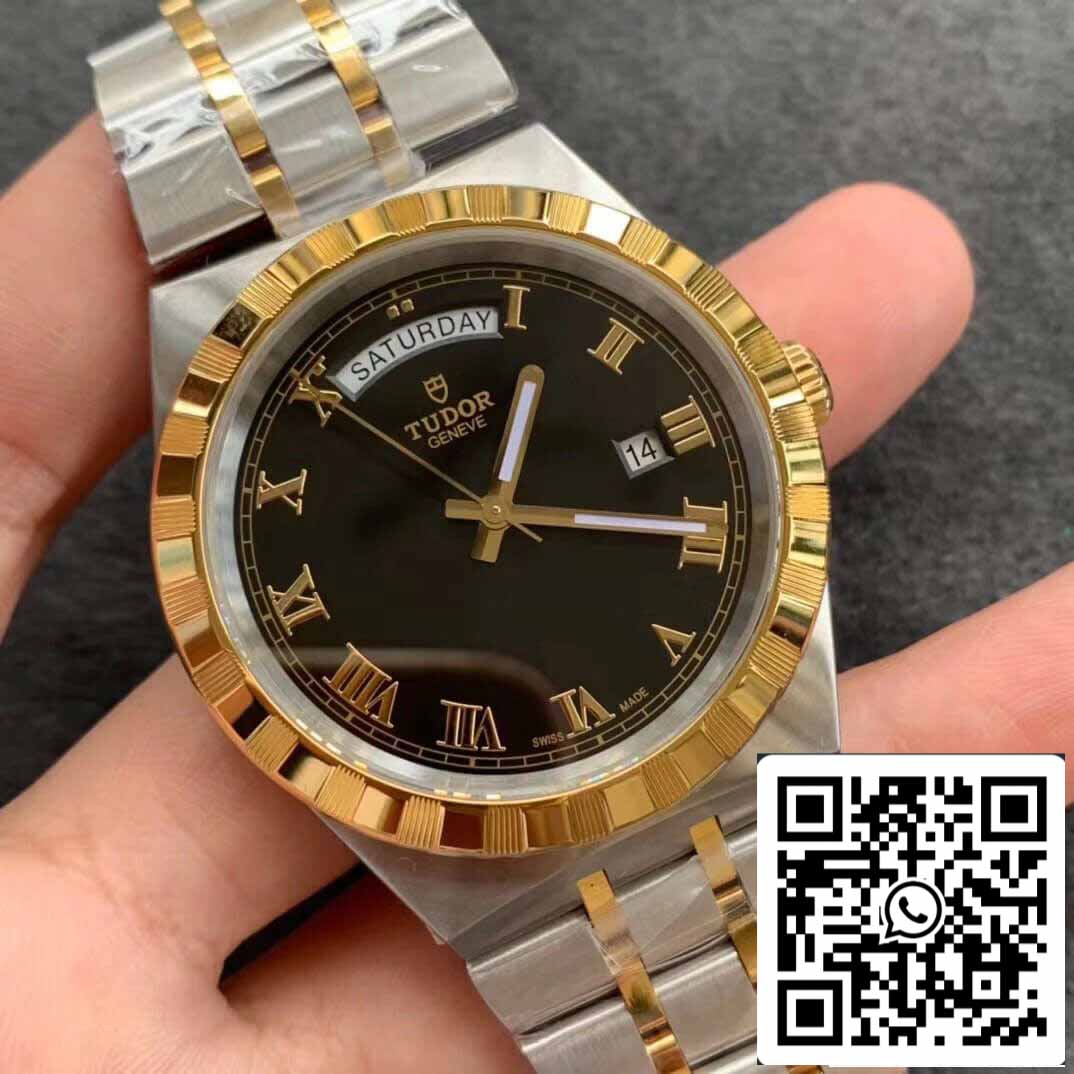Réplica Tudor Royal M28603-0003 numeral romano Dial V7 Factory