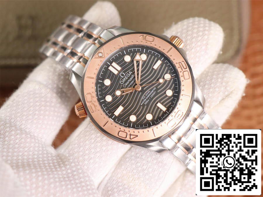 أوميغا سيماستر دايفر 300M 210.60.42.20.99.001 1:1 أفضل إصدار OM Factory Titanium Metal