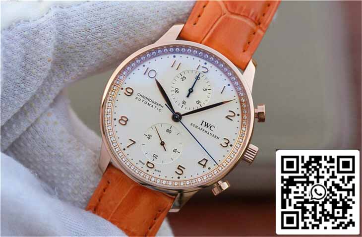 IWC Portuguese ZF Factory 1:1 Best Edition Pulseira Laranja