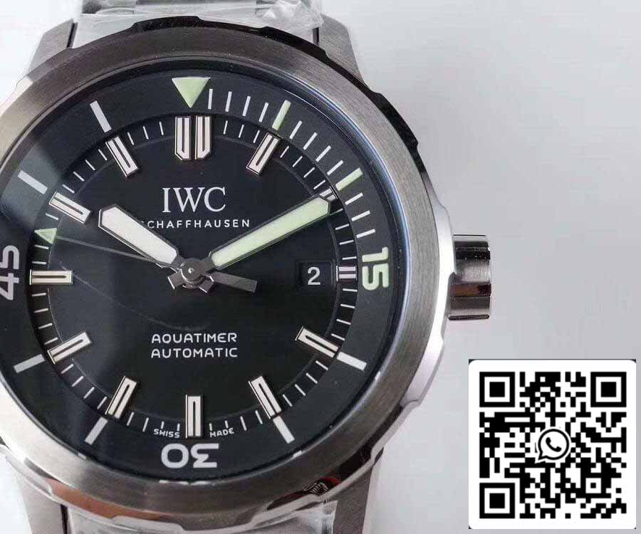 IWC Aquatimer IW329005 V6 Relógios mecânicos de fábrica 1:1 Melhor edição Suíça ETA9015
