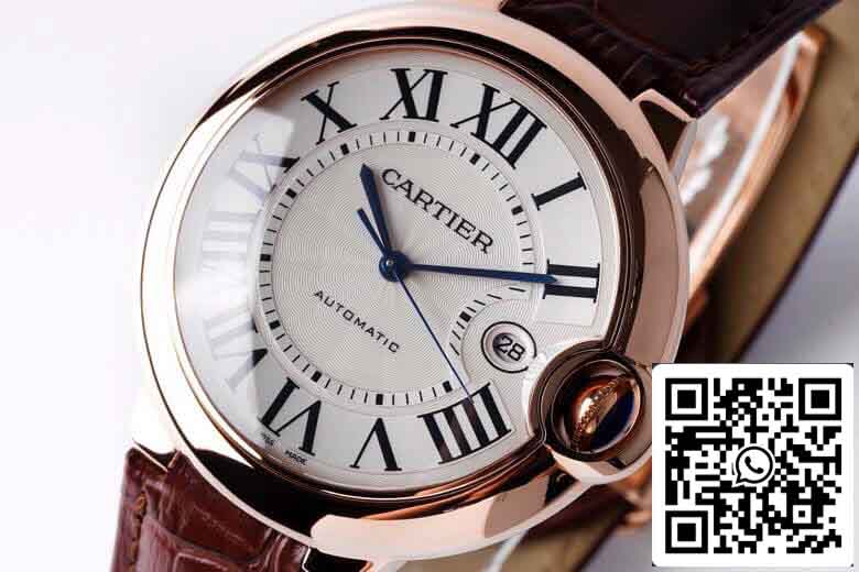 Réplica Ballon Bleu De Cartier 42MM WGBB0030 AF Factory Caixa em ouro rosa