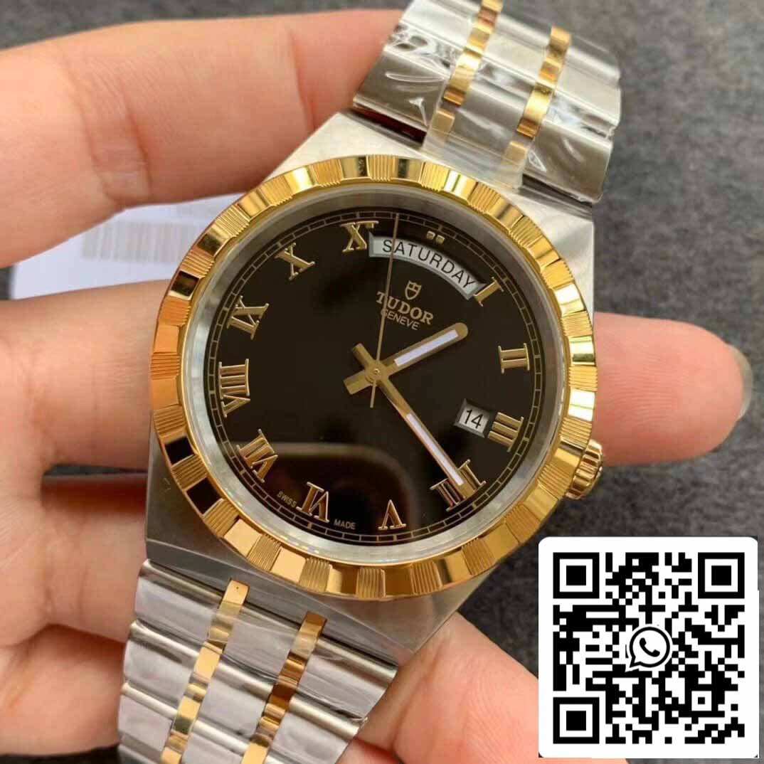 Réplica Tudor Royal M28603-0003 numeral romano Dial V7 Factory