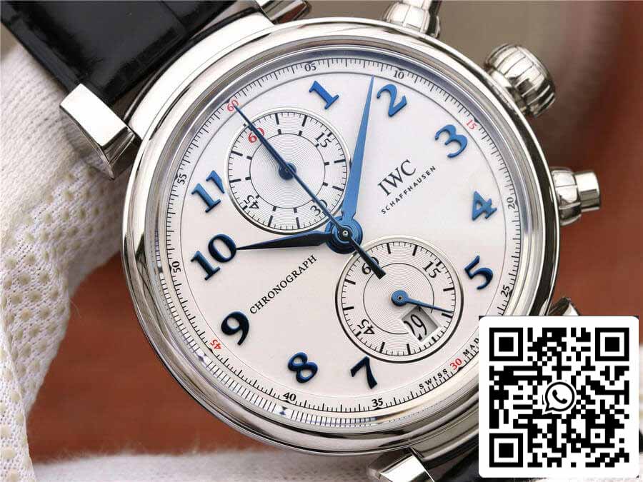 ساعة IWC Da Vinci Laureus Sport For Good Foundation 1:1 Best Edition YL Factory بمينا أبيض