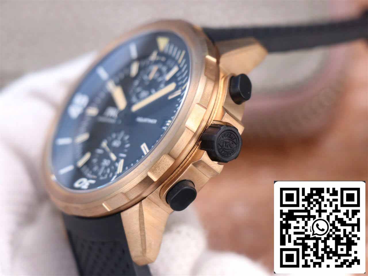 IWC Aquatimer Darwin Adventure Tour Edição Especial IW379503 1:1 Melhor Edição V6 Fábrica Bronze Liga