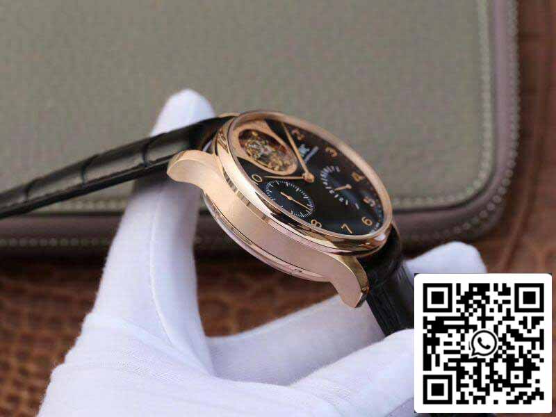 IWC Português IW504210 Tourbillon 18K Rosegold 1:1 Best Edition Movimento suíço automático complicado tourbillon