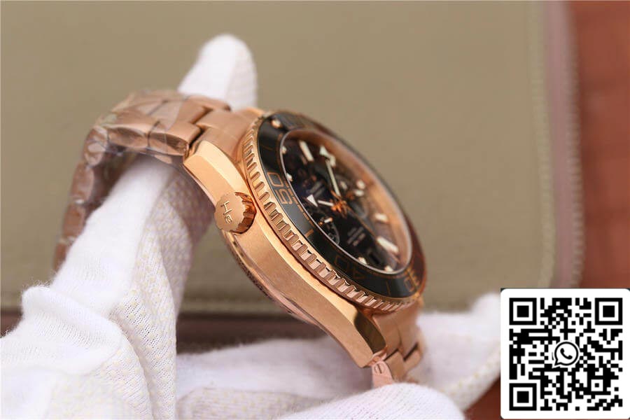 أوميغا سيماستر أوشن يونيفرس تايمنج 232.63.46 1:1 أفضل إصدار OM Factory Rose Gold