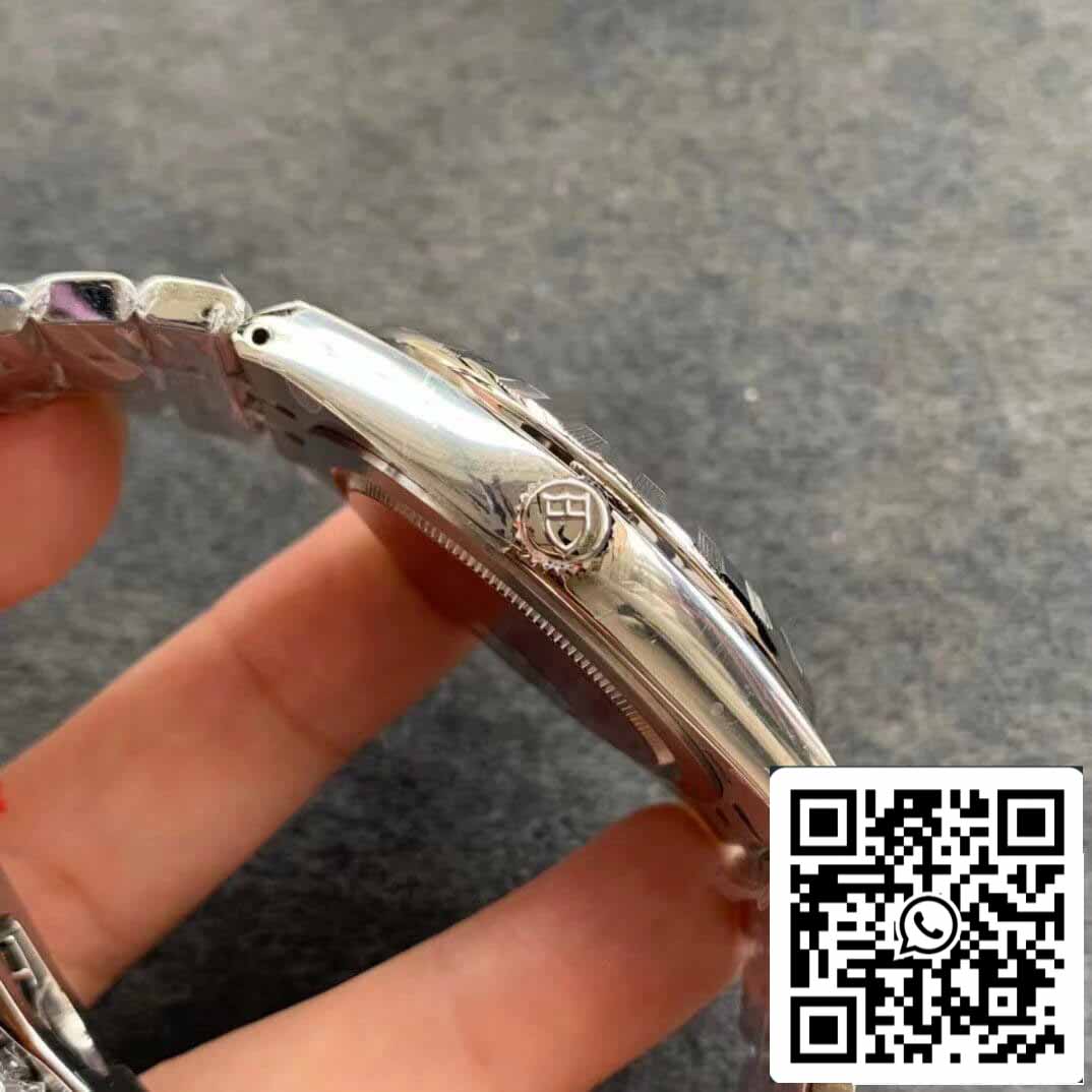 نسخة طبق الأصل من ساعة تيودور رويال M28600-0002 داي ديت V7 بمينا ألماس من المصنع