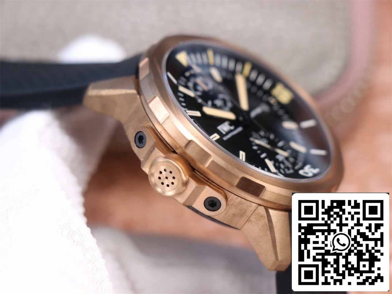 IWC Aquatimer Darwin Adventure Tour Edição Especial IW379503 1:1 Melhor Edição V6 Fábrica Bronze Liga