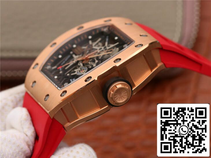 Richard Mille RM035 Americas KV Factory 1:1 Melhor Edição Ouro Rosa
