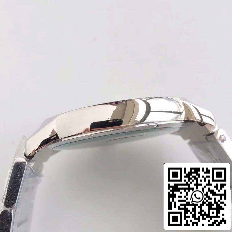 ساعة روند سولو دي كارتييه W670101 ZF Factory للرجال، إصدار 1:1، سويسرية، ETA9015، مينا بيضاء