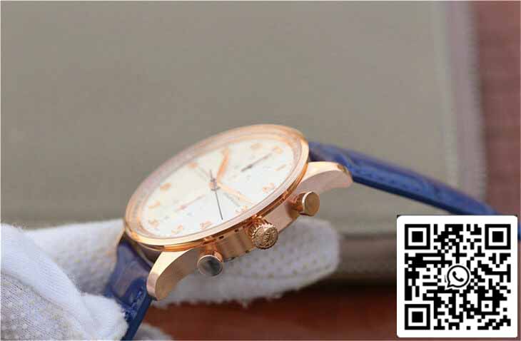 IWC Portuguese ZF Factory 1:1 Best Edition Pulseira Azul