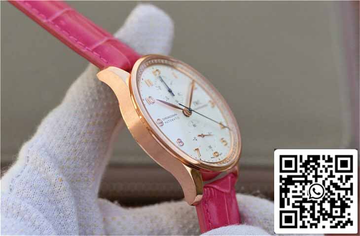 IWC Portuguese ZF Factory 1:1 Melhor Edição Correia de Couro de Vaca