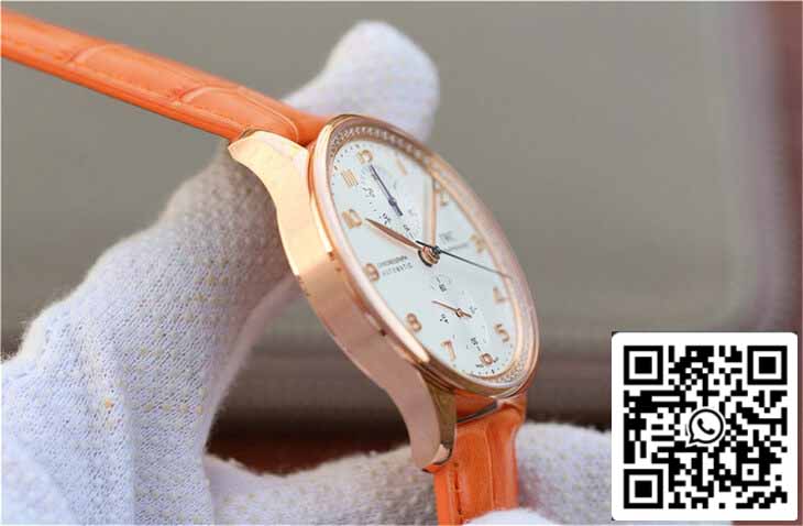 IWC Portuguese ZF Factory 1:1 Best Edition Pulseira Laranja