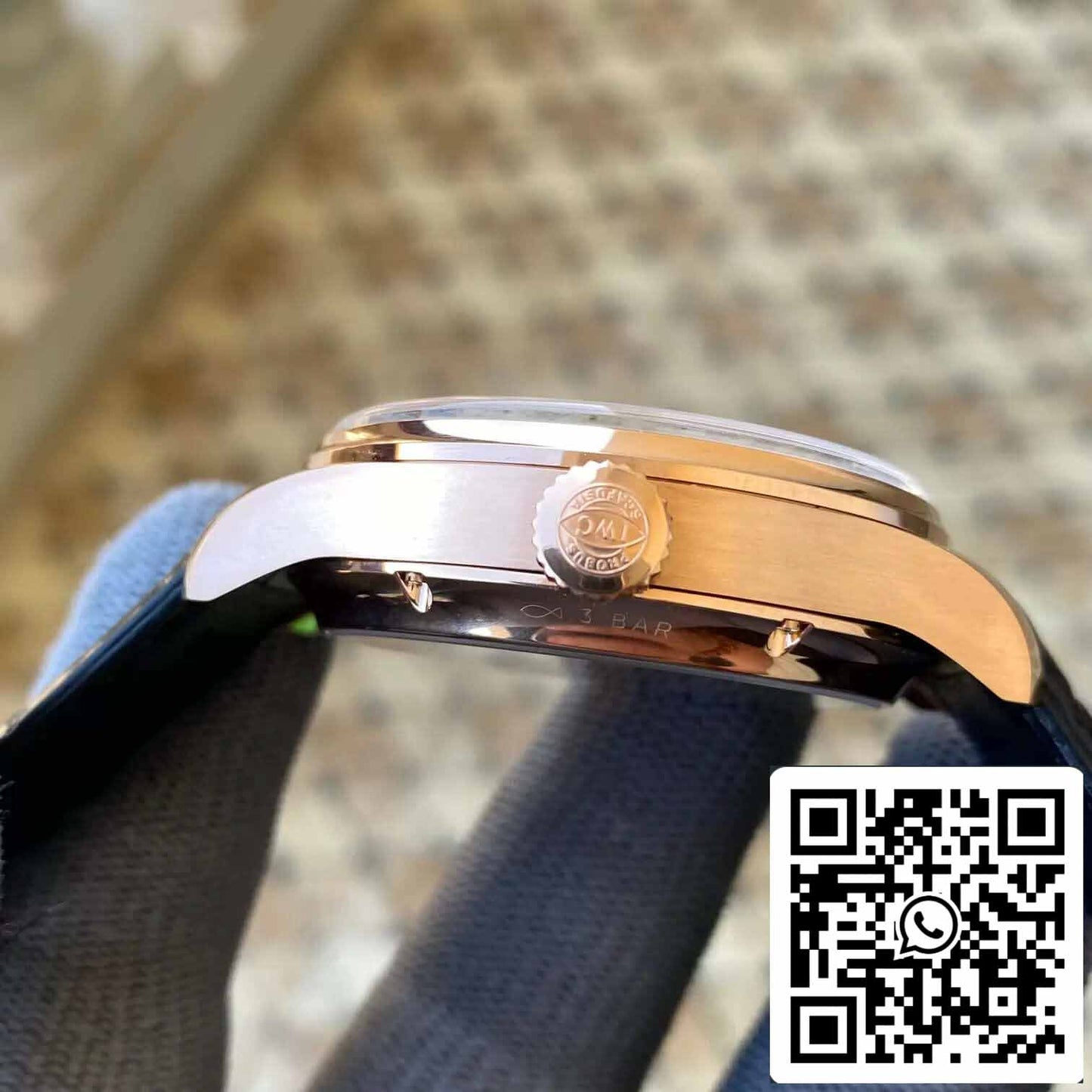 Calendário Perpétuo Português IWC IW503302 1:1 Melhor Edição APS Fábrica Vermelho Ouro