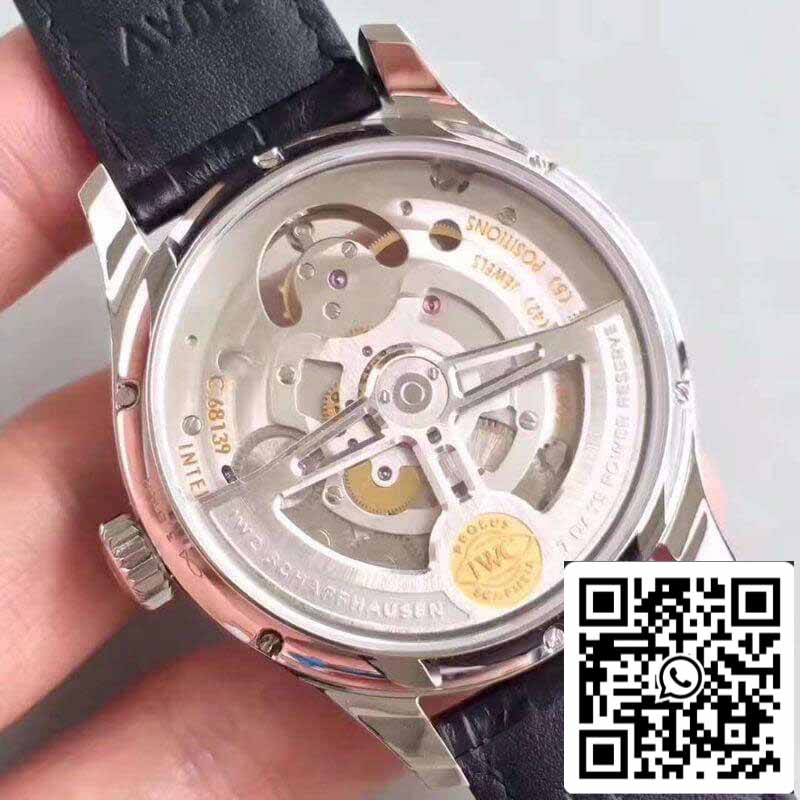 IWC Portuguese Tourbillon IW504601 YL Factory 1:1 Melhor Edição Swiss Tourbillon Mostrador Branco
