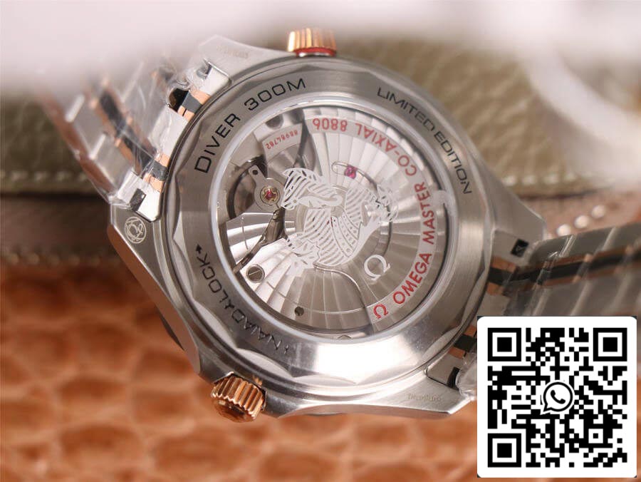 أوميغا سيماستر دايفر 300M 210.60.42.20.99.001 1:1 أفضل إصدار OM Factory Titanium Metal