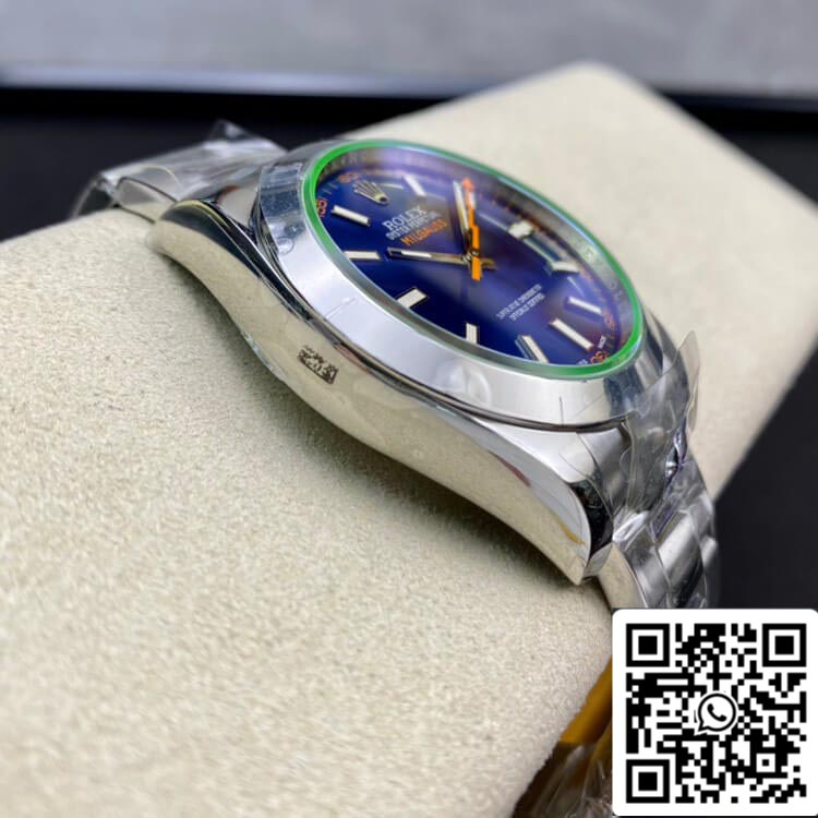 Rolex Milgauss 116400GV AR Factory 1:1 Melhor Edição Suíço ETA3131