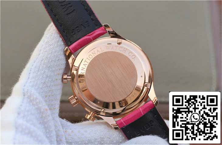IWC Portuguese ZF Factory 1:1 Melhor Edição Correia de Couro de Vaca