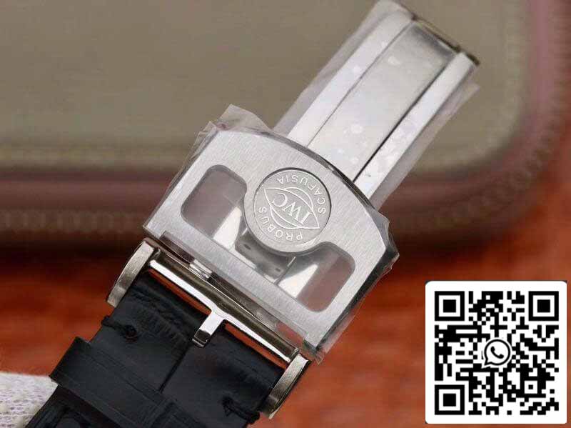 IWC Portuguese Tourbillon IW546302 ZF Factory Men Relógios 1:1 Melhor Edição Swiss Tourbillon Mostrador Azul