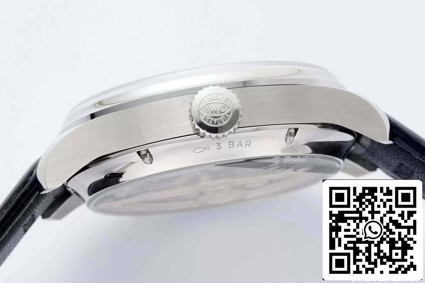 IWC Calendário Perpétuo Português IW503307 1:1 Melhor Edição APS Mostrador Branco de Fábrica