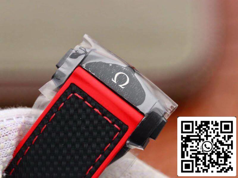 أوميغا سيماستر بلانيت أوشن 215.92.46.22.01.003 VS Factory 1:1 Best Edition Swiss ETA8906 حزام نايلون أسود