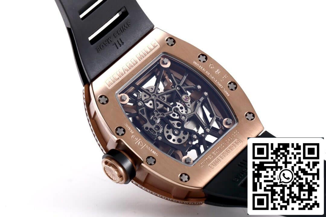 Richard Mille RM035 Americas 1:1 Melhor Edição KV Factory Diamond Case