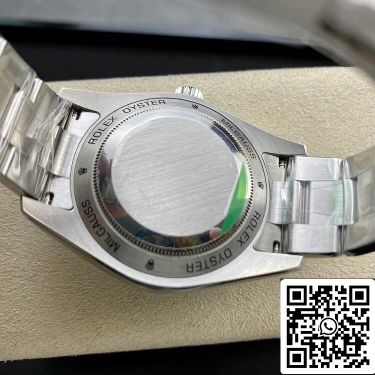 Rolex Milgauss 116400GV AR Factory 1:1 Melhor Edição Suíço ETA3131