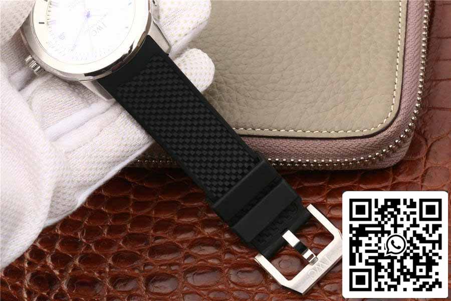 IWC Aquatimer IW329003 1:1 Melhor Edição V6 Fábrica Prata Mostrador Branco