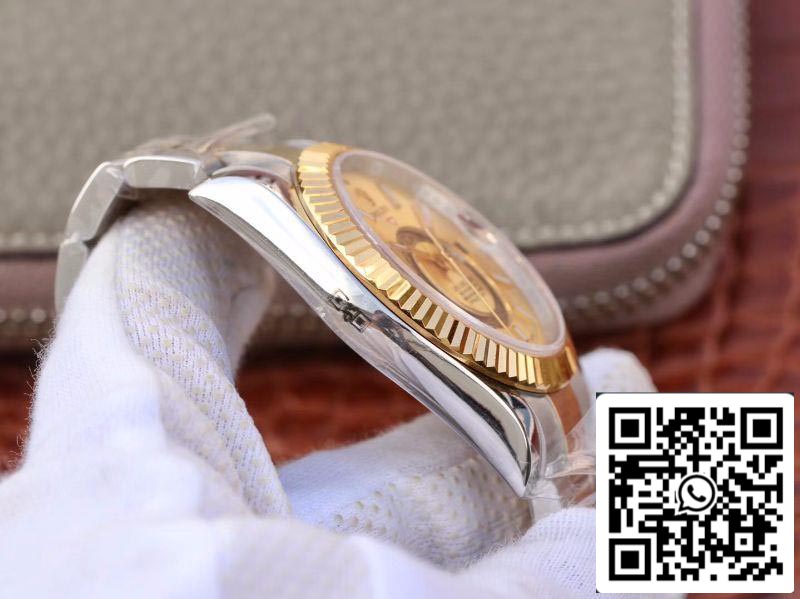 رولكس سكاي دويلير 326938-72418 أفضل إصدار 1:1 بأفضل ميناء ذهبي من المصنع