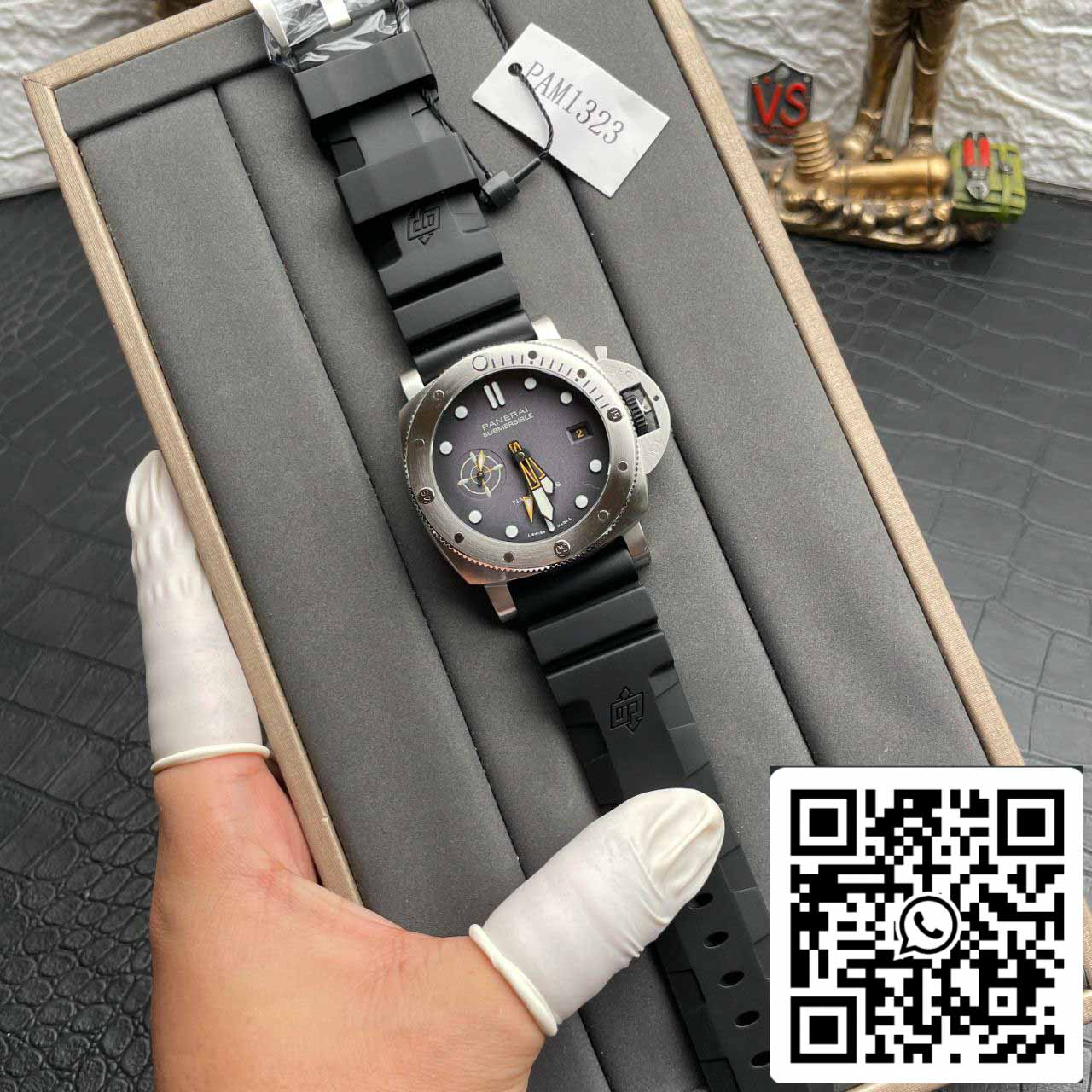 بانراي سابمرسايبل PAM1323 1:1 أفضل إصدار مقابل ميناء رمادي مصنعي