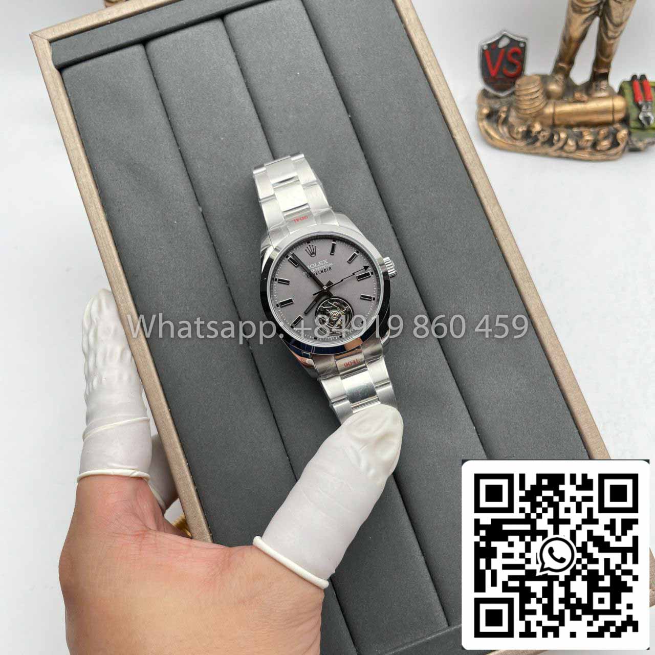 Rolex Milgauss 116400 LNT01HS-001 Tourbillon 1:1 Melhor Edição JB Factory Caixa de Aço Inoxidável Suíço ETA3131