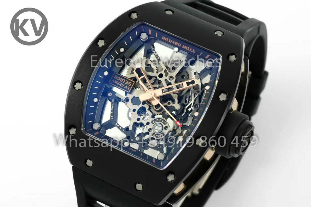 Richard Mille RM035 Rafael Nadal Americas Limited Edition 1:1 Melhor Clone KV Factory