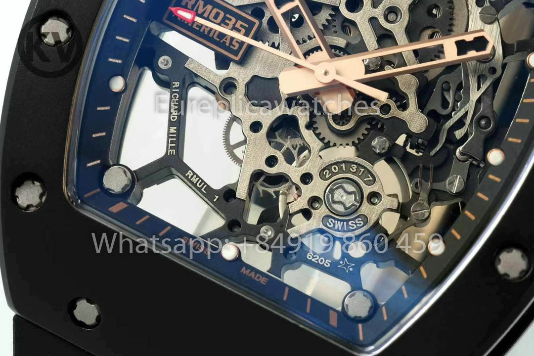 Richard Mille RM035 Rafa Americas Edition 1:1 Melhor Clone KV Factory