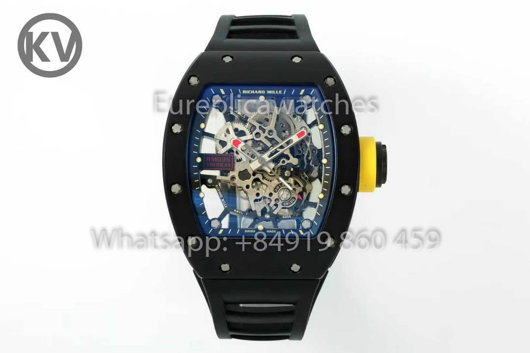 Richard Mille RM035 Rafa Americas Edition 1:1 Melhor Clone KV Factory