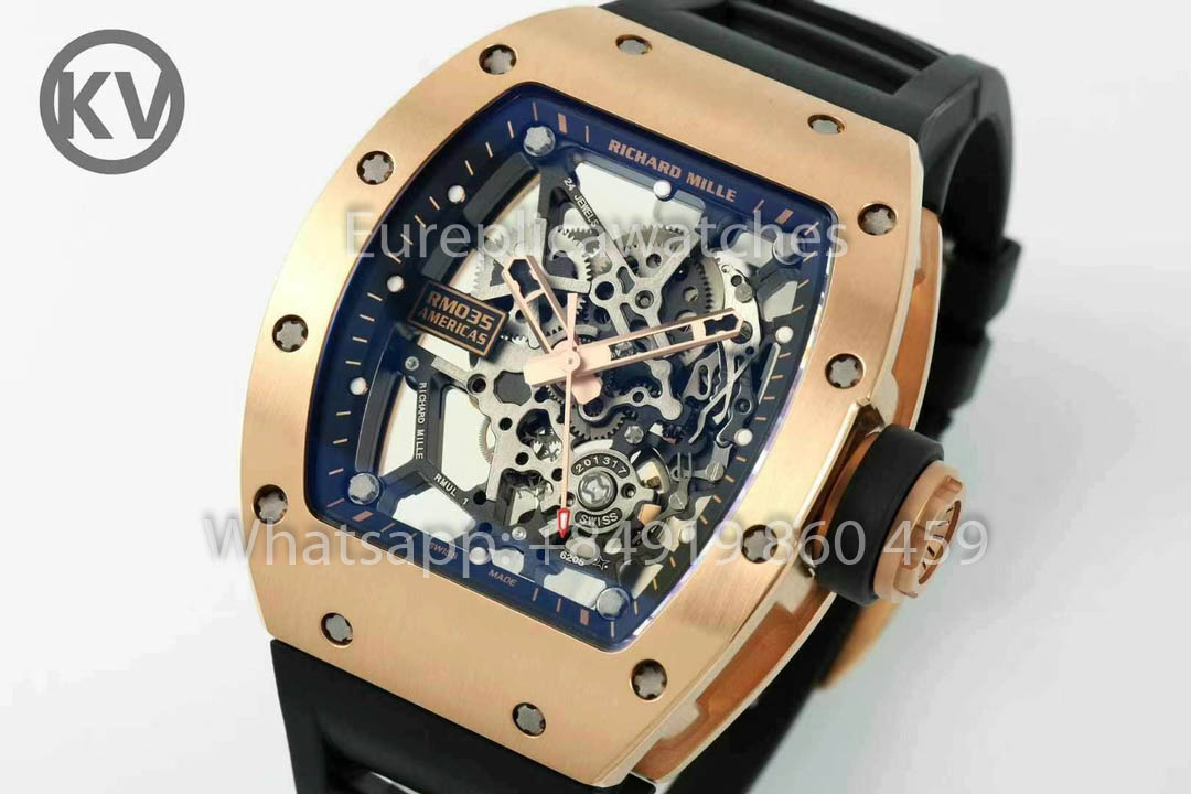 Richard Mille RM035 Toro Americas Edition 1:1 Melhor Clone KV Factory