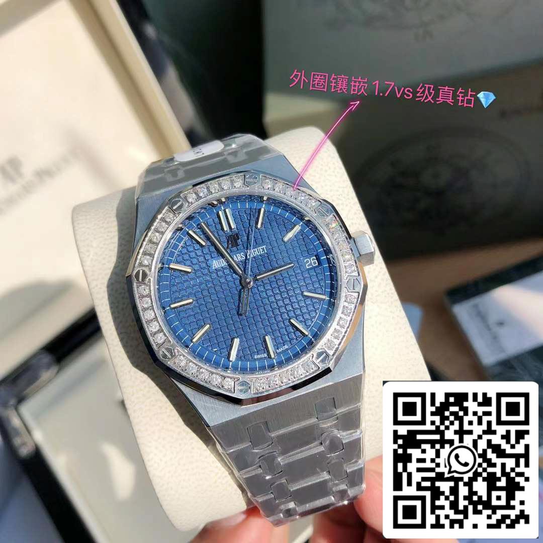 Audemars Piguet Royal Oak 15451ST.ZZ.1256ST.03 Movimento Suíço Original